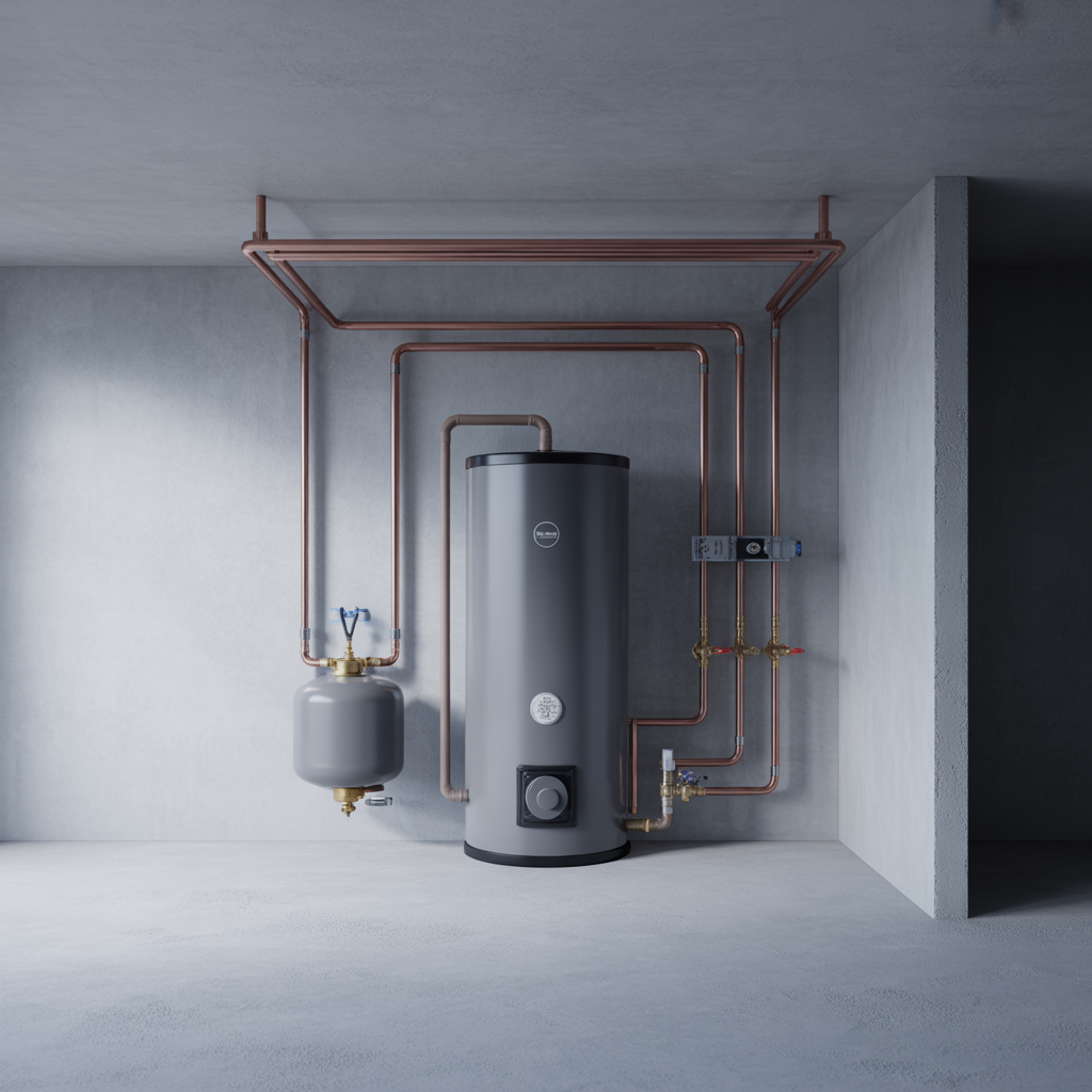 kostnad 2025 for att byta varmvattenberedare prisexempel